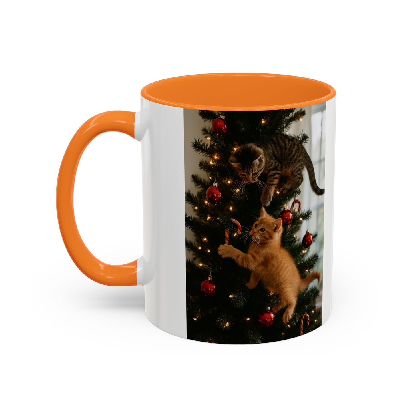 Festive Cute Cat Lovers Ceramic Mug