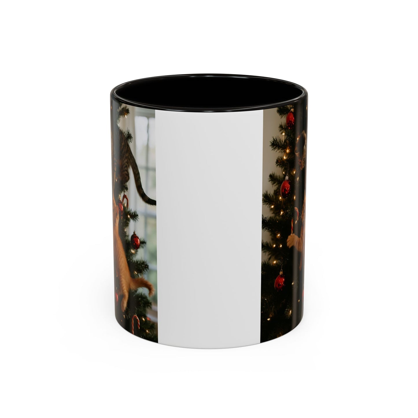 Festive Cute Cat Lovers Ceramic Mug