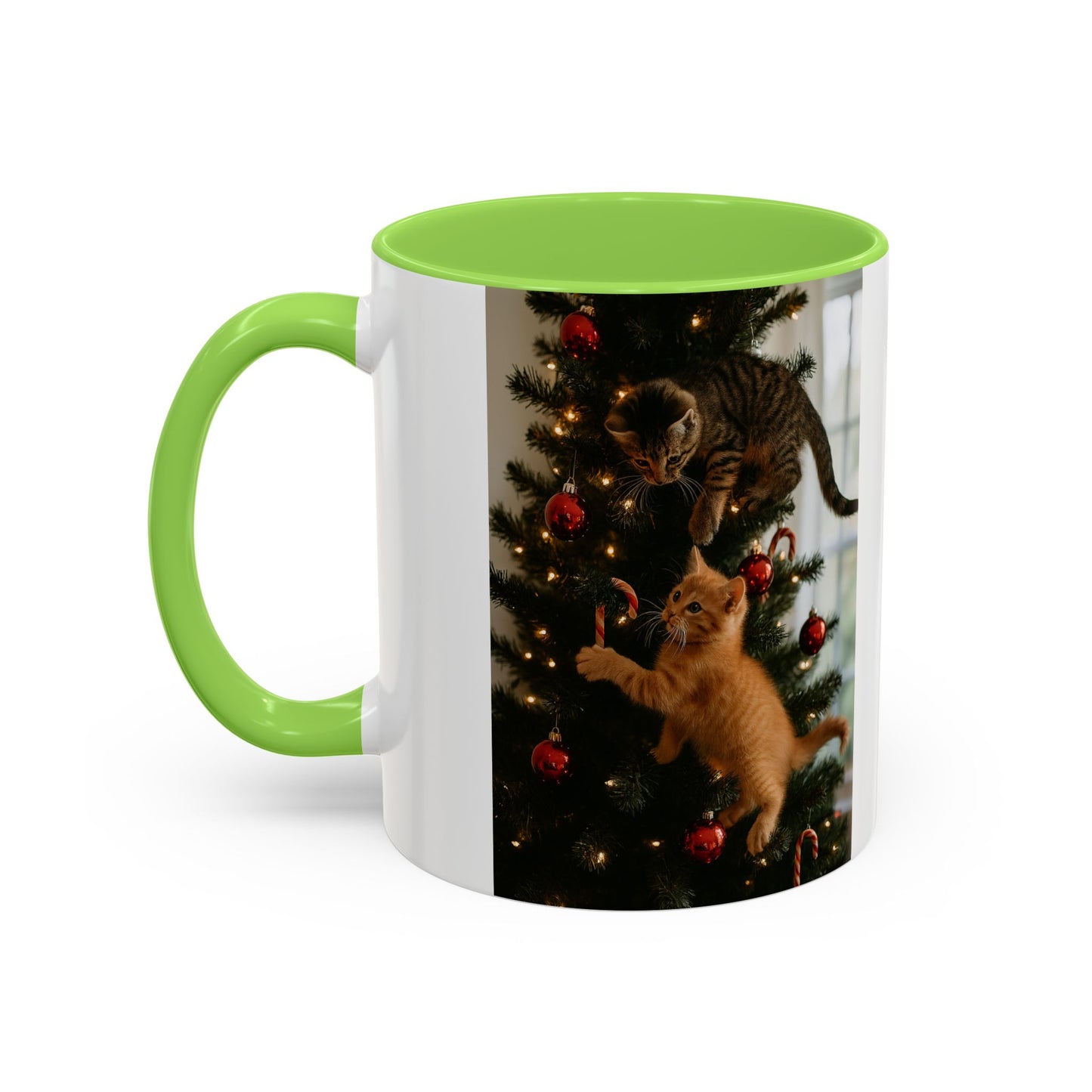 Festive Cute Cat Lovers Ceramic Mug