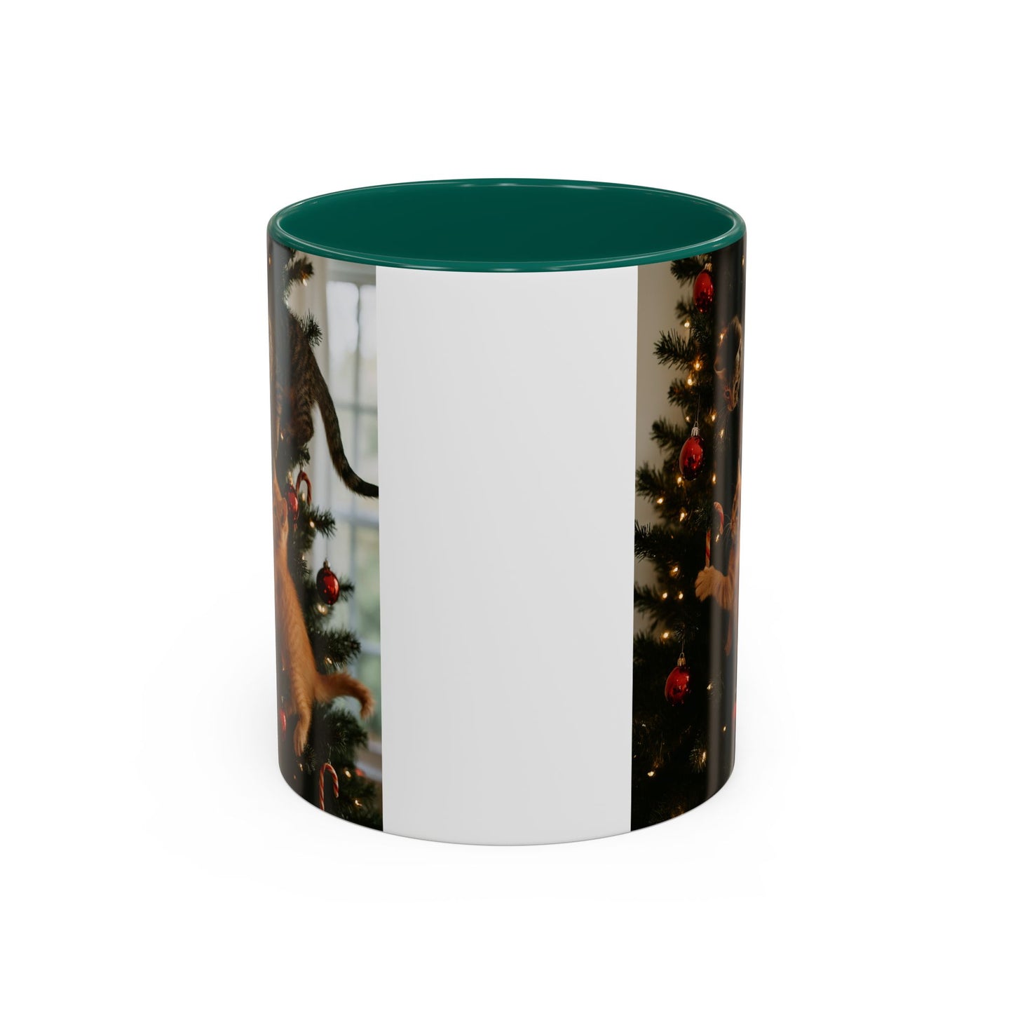 Festive Cute Cat Lovers Ceramic Mug