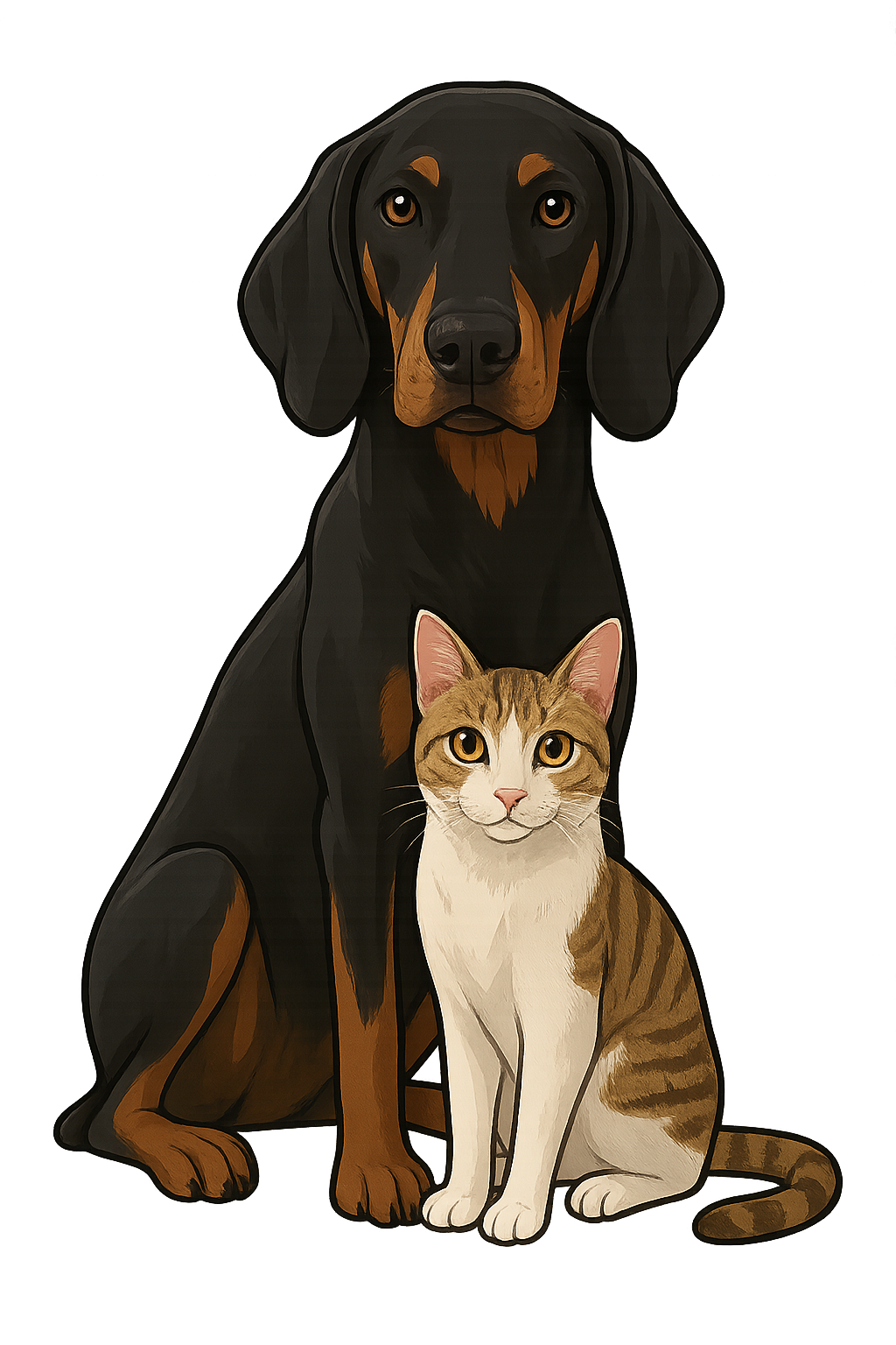 The Fur Buddies Collection celebrates the joy of our furry friends with playful, heart warming designs. Perfect for pet lovers, each piece brings a little extra cuteness to your day.
