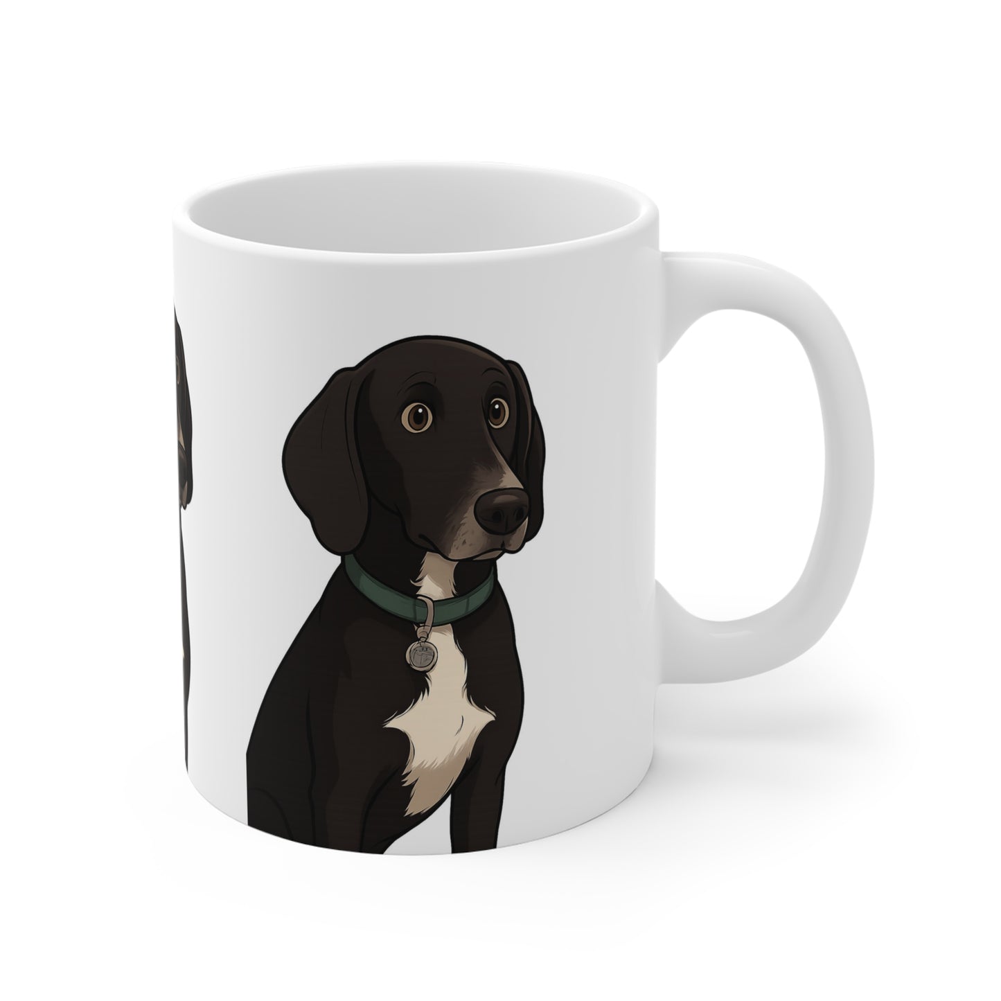 Dog Lover Mug, Cute Pet Ceramic Coffee Cup