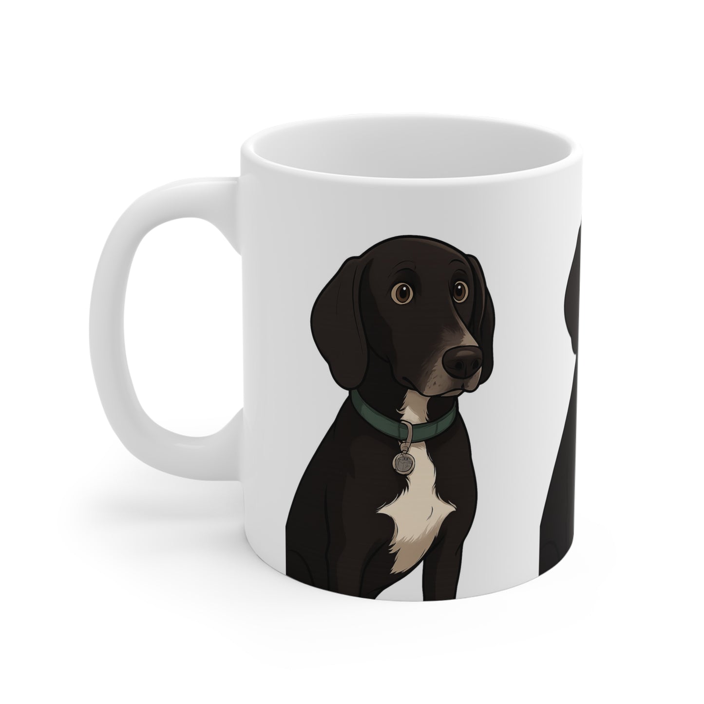 Dog Lover Mug, Cute Pet Ceramic Coffee Cup